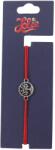 Jolie Martisor Bratara din Inox pentru Copii, Jolie, Textil si Inox, Snur Rosu, Model Copacul Vietii, Argintiu (135209)