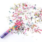 Flippy Tub de Confetti, Flippy, Clasic, 60x5 cm, Confetii Asortate din Plastic, Eliberare prin Rasucire, Multicolor (137772)