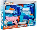 Flippy Set 4x Pistol cu Apa pentru Copii, Flippy, 6ani+, Multicolor, 2x 550 ML + 2x 300 ML (123859)