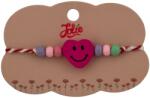 Jolie Martisor Bratara Multicolora pentru Copii, Jolie, din Lemn si Textil, Model Inima (164942)