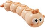 Flippy Jucarie mecanica pentru copii Flippy, omida haioasa, cu cheita, distractiva, se taraste, se misca, 15 x 4 cm, portocaliu (125471)