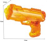 Flippy Pistol cu Apa, Flippy, Pistol cu Apa pentru Copii, Manual, din Plastic, 23 x 16 x 4 cm, rezervor 250 ml, Portocaliu (135257)