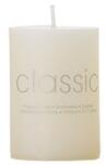 Flippy Lumanare Decorativa, Flippy, din Parafina, Cilindrica, Fara Fum si Fara Parfum, 5 x 7.5 cm, 130 g, Ardere 36h, Ivory Alb (134137)