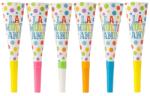 Flippy Set 6 Suflatori, Flippy, Colectia LA MULTI ANI, 20 cm, din Carton, Multicolor (136315)