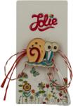 Jolie Martisor pentru copii, Jolie, Material Metal, Ambalaj Carton cu Design, Dimensiune Brosa Aproximativ 2x2 cm, Multicolor, Model Melc (134718)