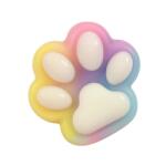 Flippy Jucarie Antistres Squishy, Flippy, Labuta de Pisica Squeeze Toys, cu Revenire Lenta, 7.5 cm, Model 270530, Multicolor (161458)