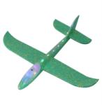 Flippy Avion Planor Flippy, cu Lumini pe Toata Lungimea, din Poliester, 48 cm, Verde (126128)
