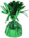 Flippy Greutate pentru Baloane cu Heliu, Flippy, din Folie cu Franjuri, 170g, 13 x 5 x 3 cm, Verde (127338)