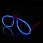 Flippy Ochelari Decorativi, Flippy, din Plastic, Fluorescenti, Accesoriu Petrecere, Albastru (164669)