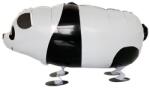 Flippy Balon din Folie Metalizata, Flippy, Figurina Animata, Model Panda, 74x42 cm, Ambalaj Individual, Pai Inclus, Umflare cu Aer sau Heliu, Alb-negru (134160)