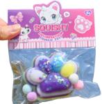 Flippy Jucarie Antistres Squishy, Flippy, Labuta de Pisica Squeeze Toys, cu Revenire Lenta, 7.5 cm, Model 270513, Multicolor (161441)
