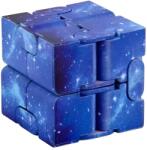 Flippy Jucarie Interactiva Antistres cu Miscari Infinite, Cub Magic, 3 ani, 4x4x4cm, Albastru (115930)