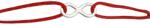 Flippy Martisor Bratara Argint 925, Jolie, Model Infinit, Martisor de 1 Martie, cu Snur Rosu, Argintiu (165583)