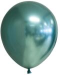 Flippy Set 12 Baloane, Flippy, din Latex Chrome, 13 cm, Turcoaz (162085)