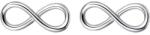 Jolie Silver Cercei din Argint 925, Jolie Silver, Model Infinit Mare, Finisaj Lucios, Greutate 1, 8 g, Argintiu (116766)