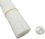 Flippy Set 100 Bete cu Rozete pentru Baloane, Flippy, Suporturi de plastic, Usor de instalat, Reutilizabil, Pentru aniversare, Nunta, Ziua de Nastere, Decor, 40 cm, Transparente (127316)