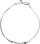 Jolie Silver Brățară Damă din Argint 925 Rodiat, Jolie Silver, Design Elegant și Minimalist, Reglabilă, Greutate 1.3 g, Argintiu (05688)