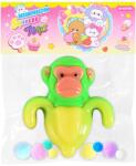 Flippy Jucarie Antistres Squishy, Flippy, cu Revenire Lenta, Squeeze Toys, Model Cimpanzini Bananini, Ambalaj Transparent, Galben/Verde (161631)