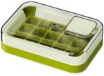 Flippy Cutie Gheata, 15 Cuburi, Cu Sistem de Presare Spate, Capac de Umplere și Evacuare, 1 L, 16.5 x 11.2 x 4.5 cm, Verde (136502)