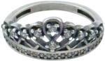 Jolie Silver Inel din Argint 925, Jolie Silver, pentru Dama, Model Coroana cu Pietre, Marimea 51, Argintiu (126053)