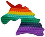 Flippy Jucarie antistres din silicon Pop it now, forma Unicorn, multicolor, urias (102988)