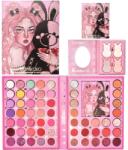 Flippy Set farduri 2 in 1 Kevin&Coco, paleta 62 nuante, mini paleta iluminator tip carte, rezistenta ridicata, 22 x 17 cm, 430 g, multicolor (125555)