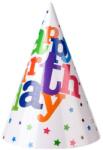Flippy Set 6 Coifuri, Flippy, Petrecere Copii, din Carton, 20 x 13.5 cm, Model 2 Happy Birthday, Multicolor (130480)