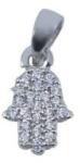 Flippy Pandantiv din Argint 925 Hamza cu Zirconii, 0.45 g (05398)