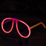 Flippy Ochelari Decorativi, Flippy, din Plastic, Fluorescenti, Accesoriu Petrecere, Roz (164668)