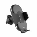 Flippy Suport auto cu incarcare wireless (inductie) cu senzor Infrarosu, Fast Charge 10W C9 Negru (12898)
