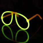 Flippy Ochelari Decorativi, Flippy, din Plastic, Fluorescenti, Accesoriu Petrecere, Galben (164687)