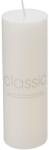 Flippy Lumanare Decorativa, Flippy, din Parafina, Cilindrica, Fara Fum si Fara Parfum, 5 x 15 cm, 260 g, Ardere 36h, Ivory Alb (134139)