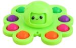 Flippy Jucarie Pop It, Flippy, Fidget Toy, Antistres, Senzoriala, Crab, Verde (127709)