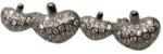 Flippy Brosa Argint 925 4 Inimi (13400)