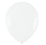 Flippy Set 10 Baloane din Latex, Flippy, Model Party, 23 cm, Albe, 2.2 g (130707)