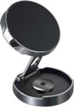 Flippy Suport de Telefon, Flippy, cu Adeziv, din ABS si Magnet, Pliabil, Diametru 4.4 cm, Universal, Negru (133415)