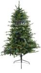 Flippy Brad Artificial de Craciun, Becuri led incluse in ramuri, pentru interior/exterior, inaltime 180 cm, diametru 128 cm, 1246 ramuri, Flippy, verde, suport metalic inclus (106793)