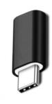 Flippy Adaptor Compatibil iPhone(mama) to Type-C(tata) 2, 8 cm, Flippy, Negru (13091)