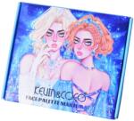 Flippy Set de Machiaj Kevin&Coco, 30 de Culori, Farduri de Pleoape, Iluminatoare Lichide, Lip Gloss-uri, Blush, Glitter, Model Regina Ghetii, 24.5x21.2x8.7 cm, Multicolor (131779)