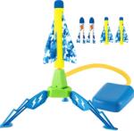 Flippy Jucarie pentru Copii, Flippy, Lansator de Rachete cu Piciorul, un Singur Lansator, 4 Rachete Fara Lumini, 40.5 cm Inaltime, Multicolor (132931)
