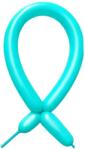 Flippy Baloane de Modelaj, Flippy, Set 50 bucati, Model Standard, din Latex, 30 x 1.5 cm, 1.8 g per unitate, pana la 150 cm, Albastru Tiffany (162099)