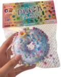 Flippy Jucarie Antistres Squishy, Flippy, cu Revenire Lenta, Squeeze Pinch Family, Model Gogoasa, 6x6 cm, 99g, Ambalaj Transparent, Albastru (135946)