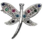Flippy Brosa din Argint 925 Libelula cu Zirconii (05791)