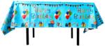 Flippy Fata de Masa, Flippy, din Folie, Imprimeu Happy Birthday cu Baloane, 137 x 274 cm, Albastru (130098) Fata de masa