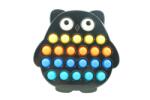 Flippy Jucarie senzoriala antistres, Simple Dimple, Bufnita, Multicolor, V2 (107705)