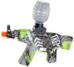 Flippy Mitraliera de jucarie electrica Flippy cu bile de hidrogen de gel, gun bluster, tragere in rafala, varsta peste 6 ani, sageti cu ventuze de spuma, amortizor, ochelari de protectie, 5000 de bile inclus