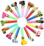 Flippy Set 6 Suflatori, Flippy, pentru Petrecere, Tematica Aniversare, 8 cm, Multicolore cu Imprimeu (130545)