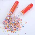 Flippy Tun de Confetti, 30 cm. Flippy, Model Bilute, Confetti din Polistiren, Ambalaj de Plastic, Multicolor (137793)