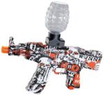 Flippy Mitraliera de jucarie electrica Flippy cu bile de hidrogen de gel, gun bluster, tragere in rafala, varsta peste 6 ani, sageti cu ventuze de spuma, amortizor, ochelari de protectie, 5000 de bile inclus