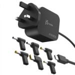 j5create 67W GAN PD USB-C MINI CHARGER/UK PLUG 6 TYPES OF DC CONNECTOR (J5JUP1565DCF-FN)